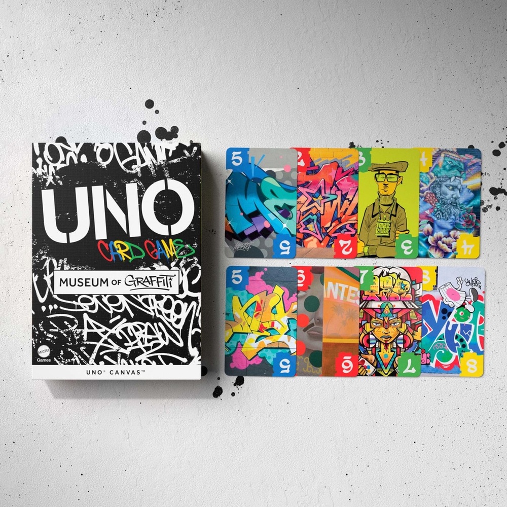 #7 NEW UNO Museum of Graffiti x UNO Card Deck - Picture 3 of 12